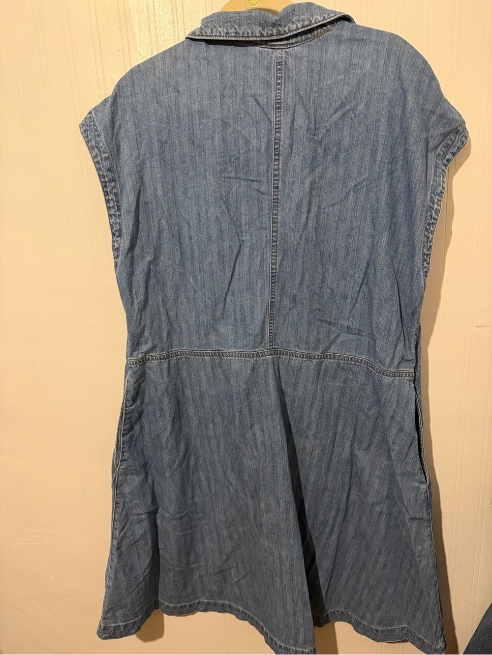 Universal Thread Sleeveless Light Blue Denim Button-Front Dress XXL - Picture 6 of 6